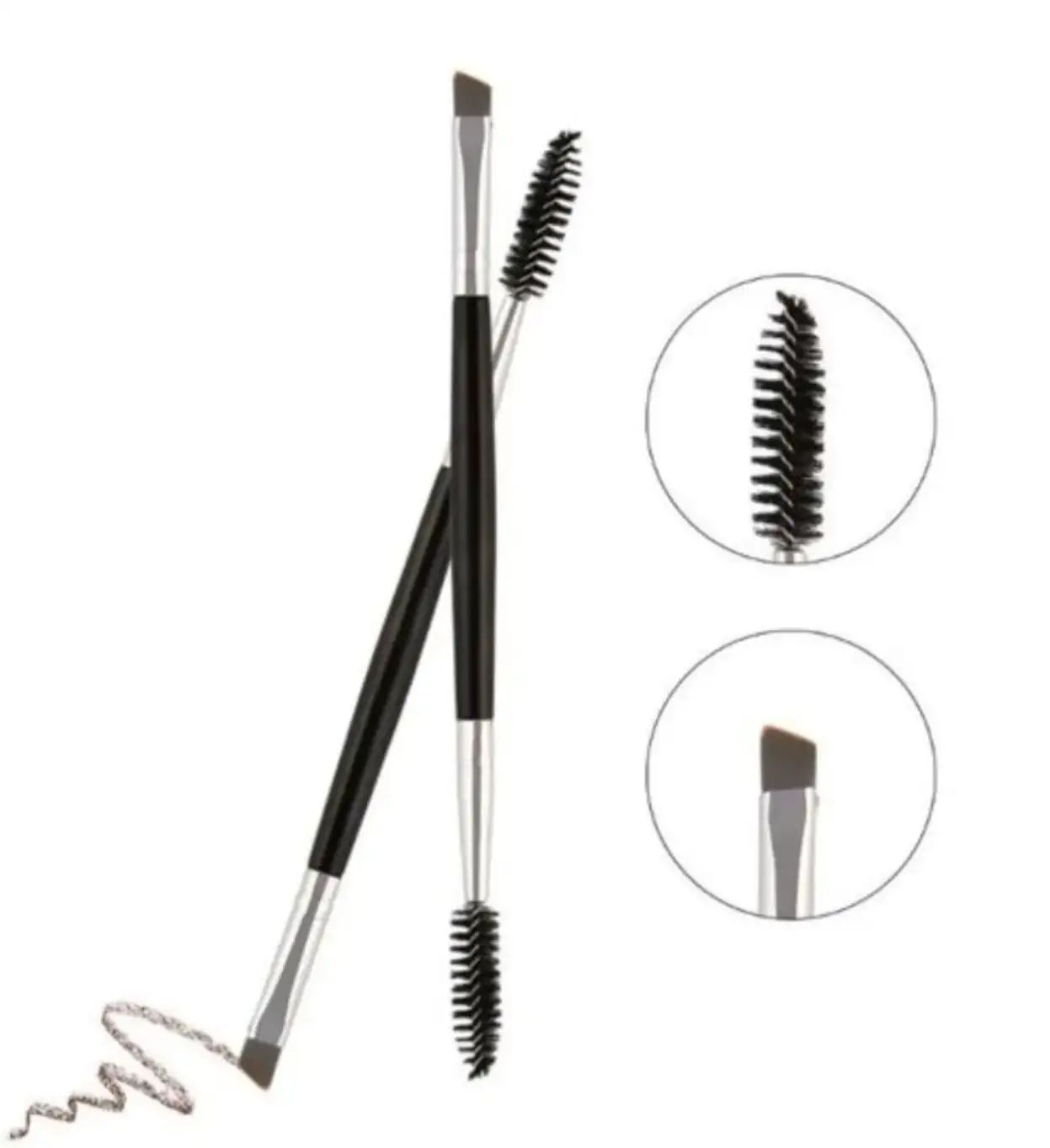 Pincel Bicelar para Cejas