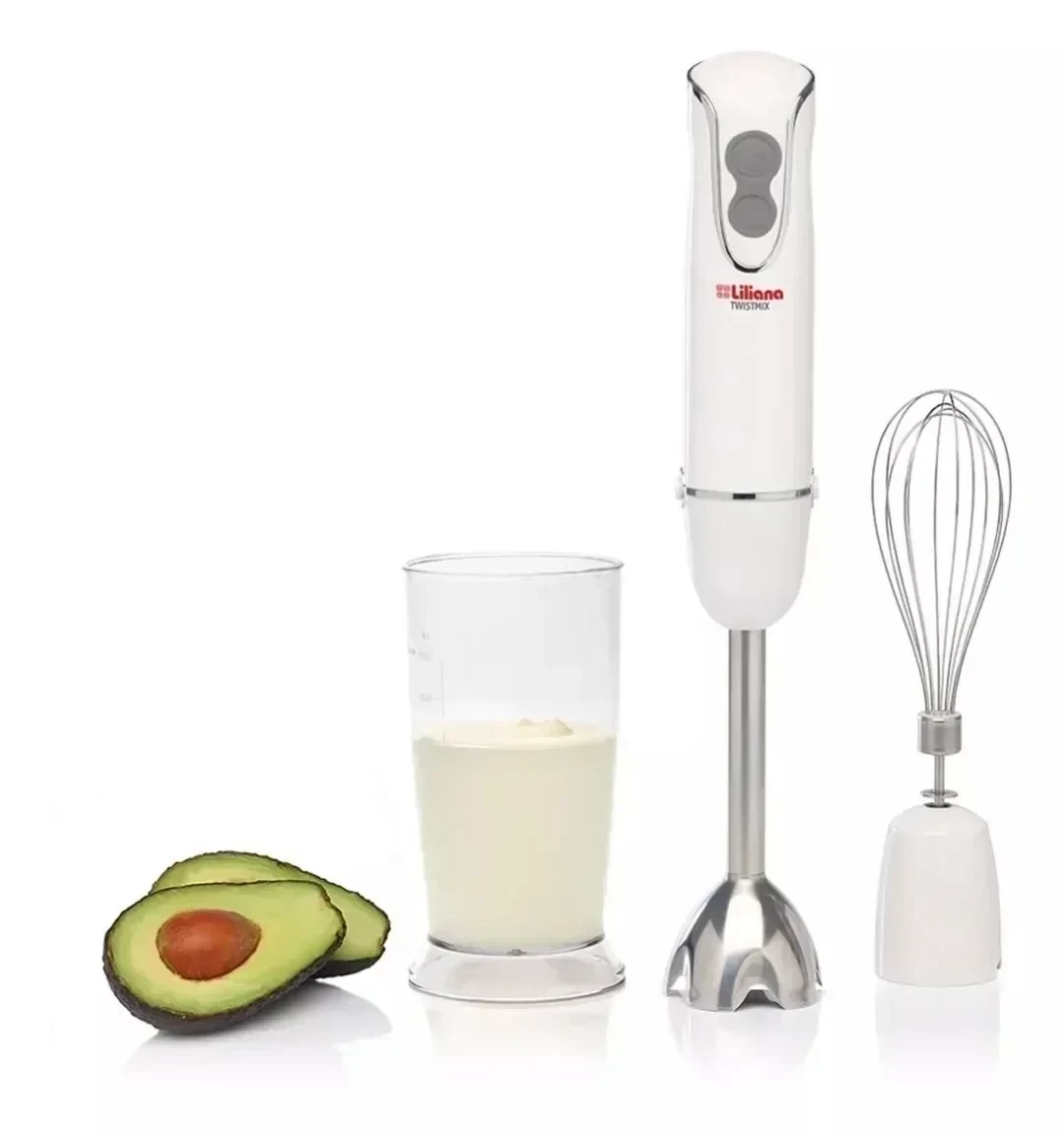 Mixer TWISTMIX Liliana AH110B AR009 ROJO/BLANCO 6
