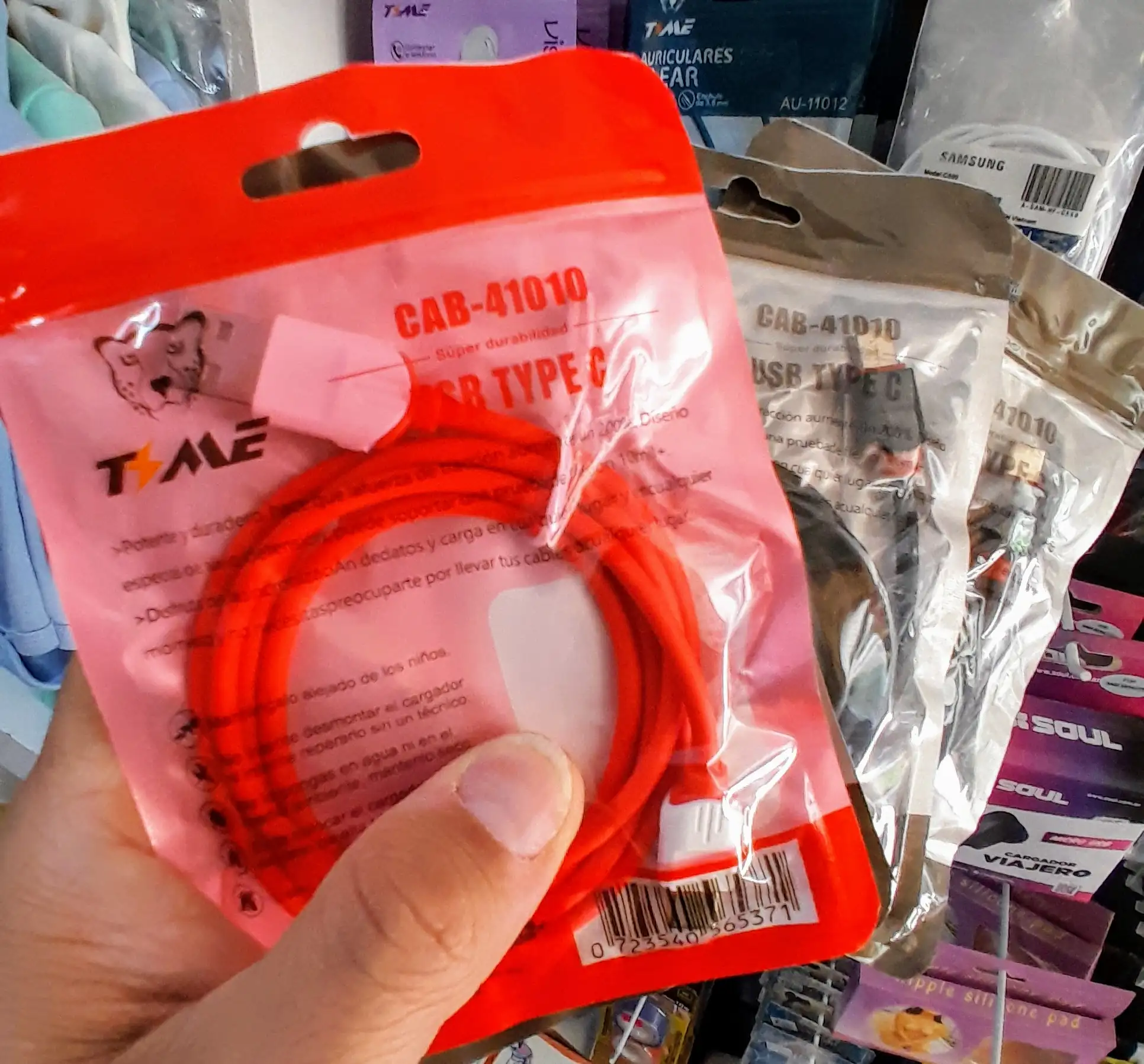 CABLE TIPO C BOLSA 2