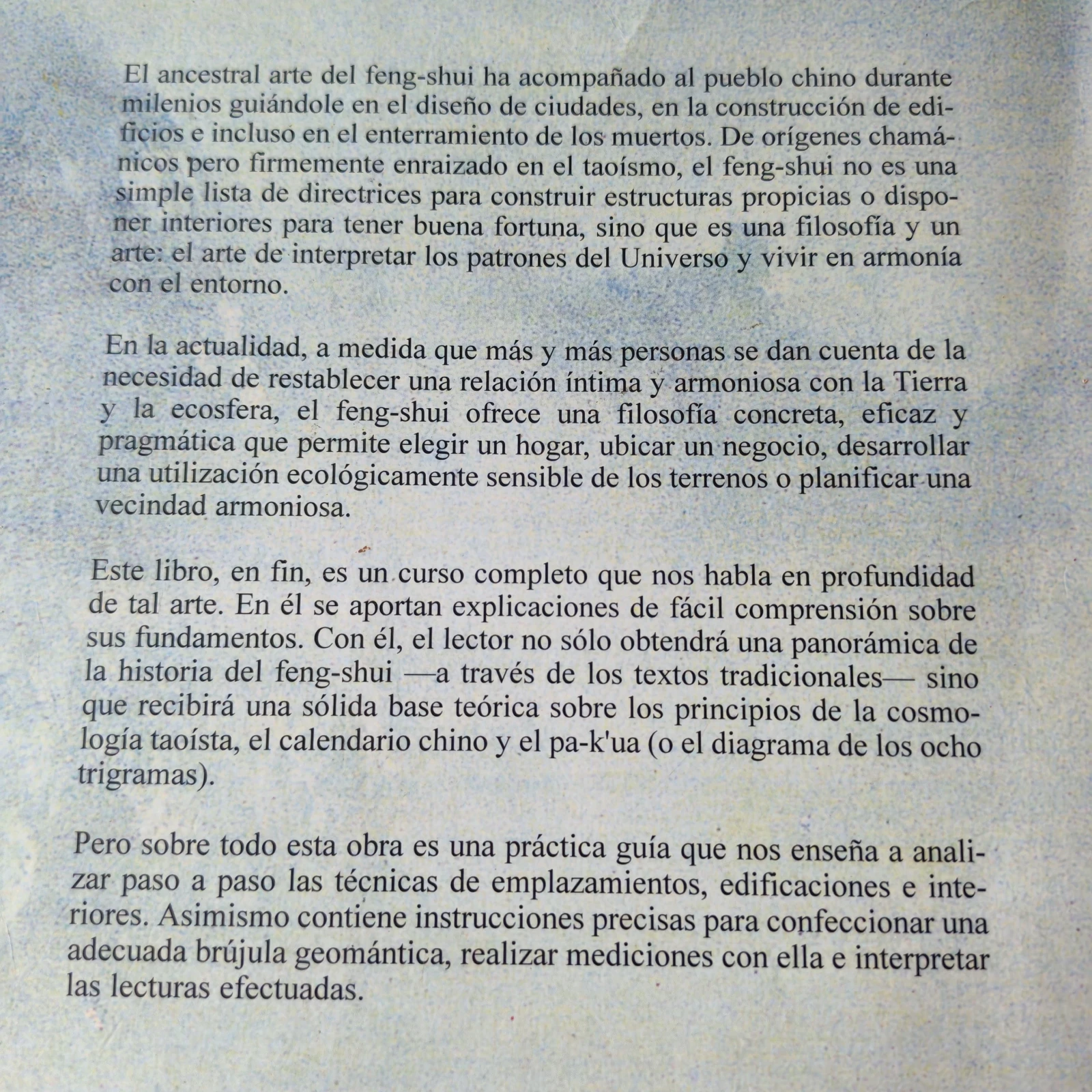 Libro completo de Feng Shui, Eva Wong, usado 2