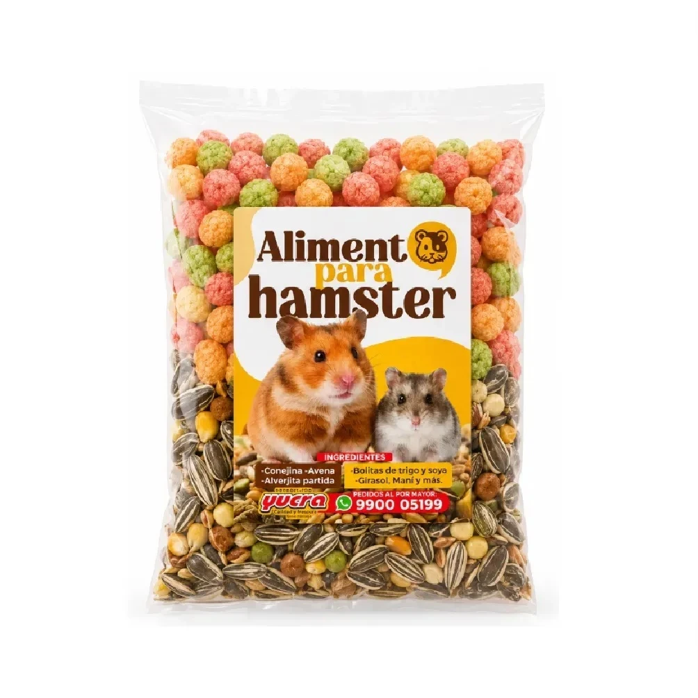 Alimento Balanceado Para Hámster Mix De Semillas 