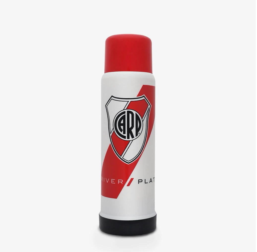 Termo futbol river 1 litro