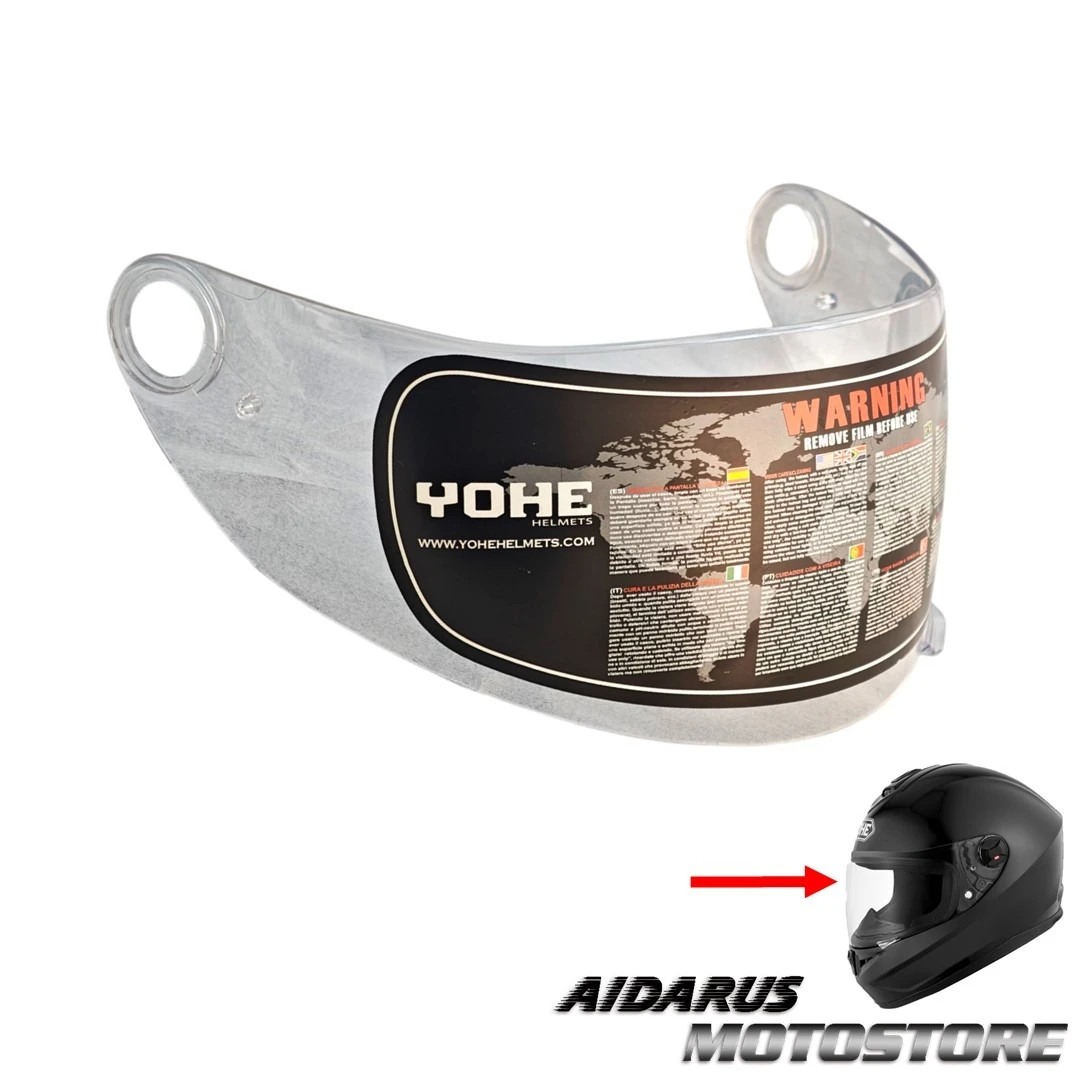 VISOR YOHE 966 TRANSPARENTE