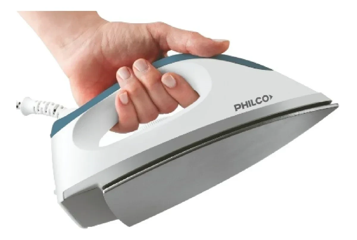 Plancha  Philco Psp1217pi 1200w Suela Antiadherente Color Blanco 3