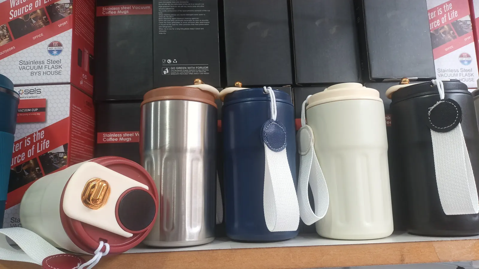 Vaso Cafe  termico con sensor 