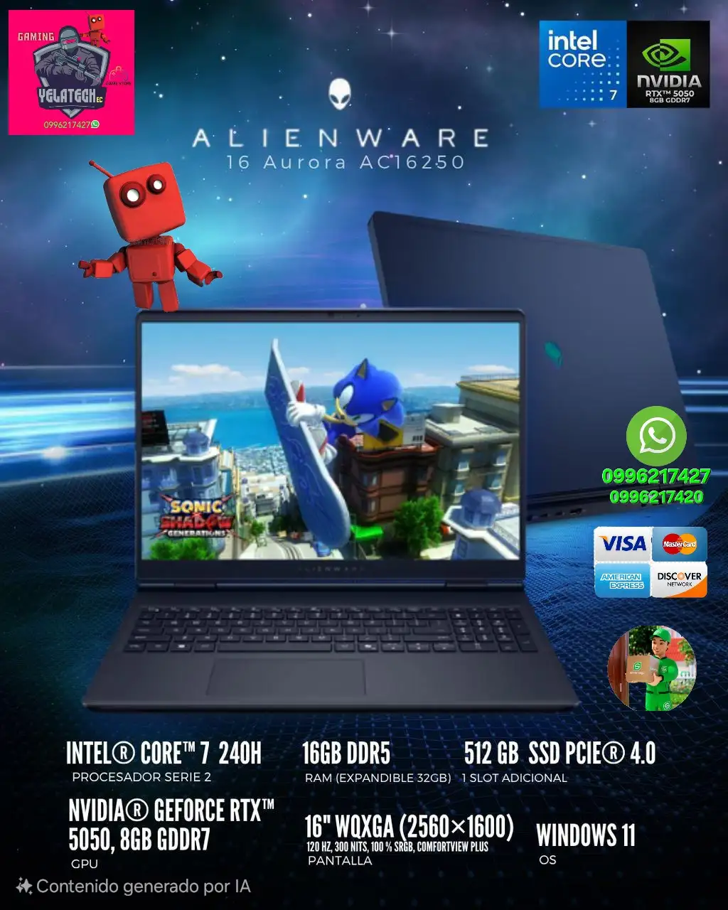 Dell alienware  2