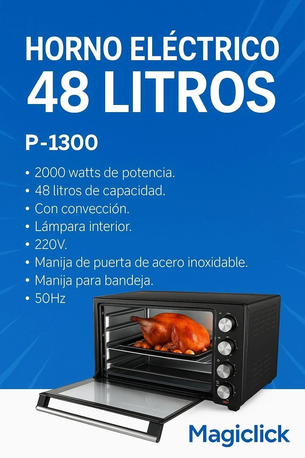 Horno eléctrico MAGICLICK 