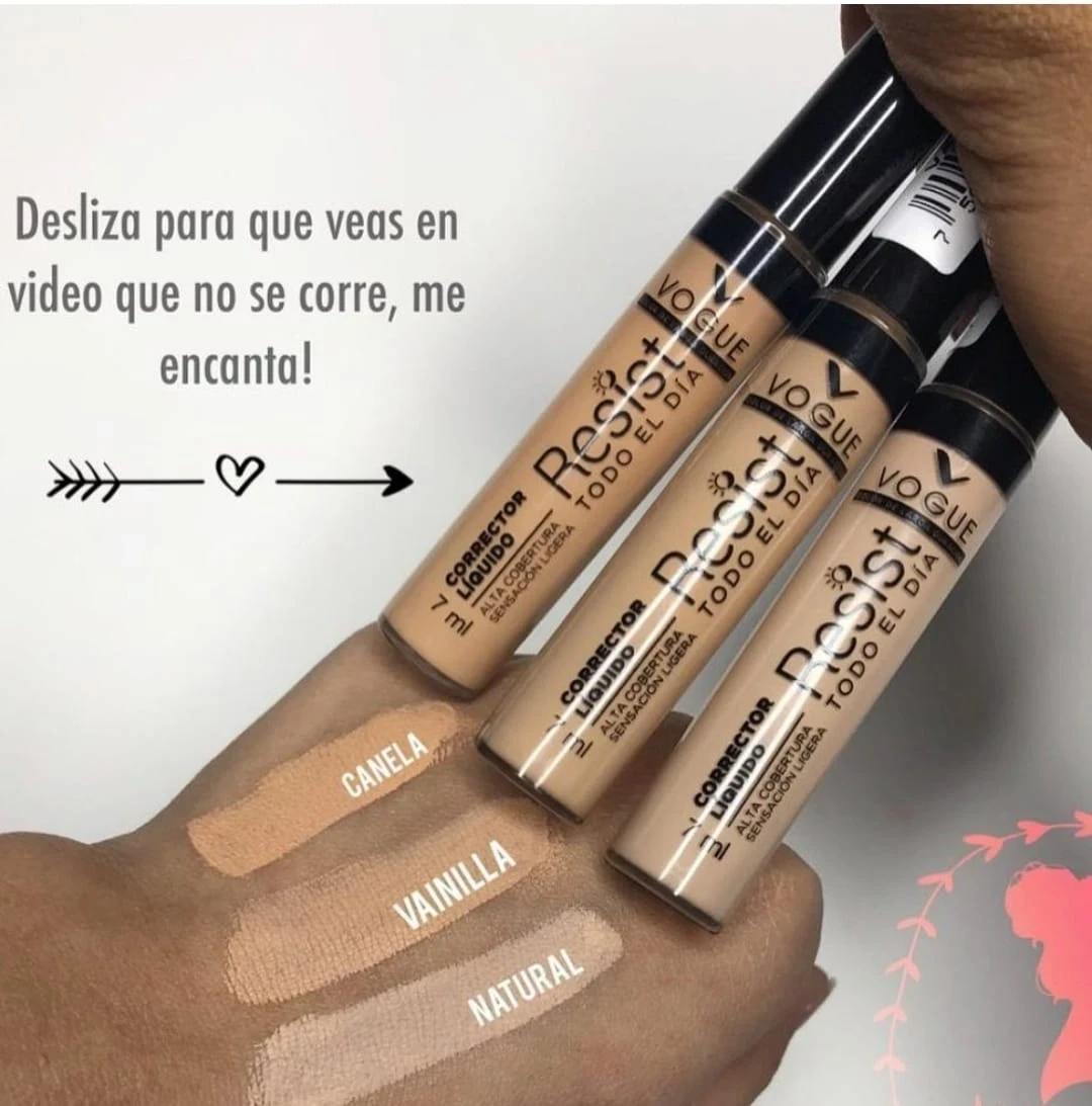 vogue corrector liquido resist
