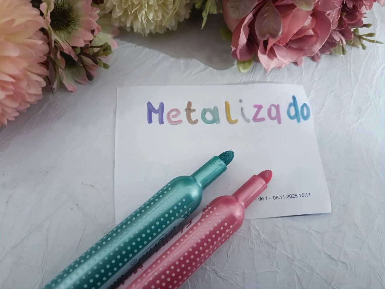 Marcadores de vinilo. Metalizado 3