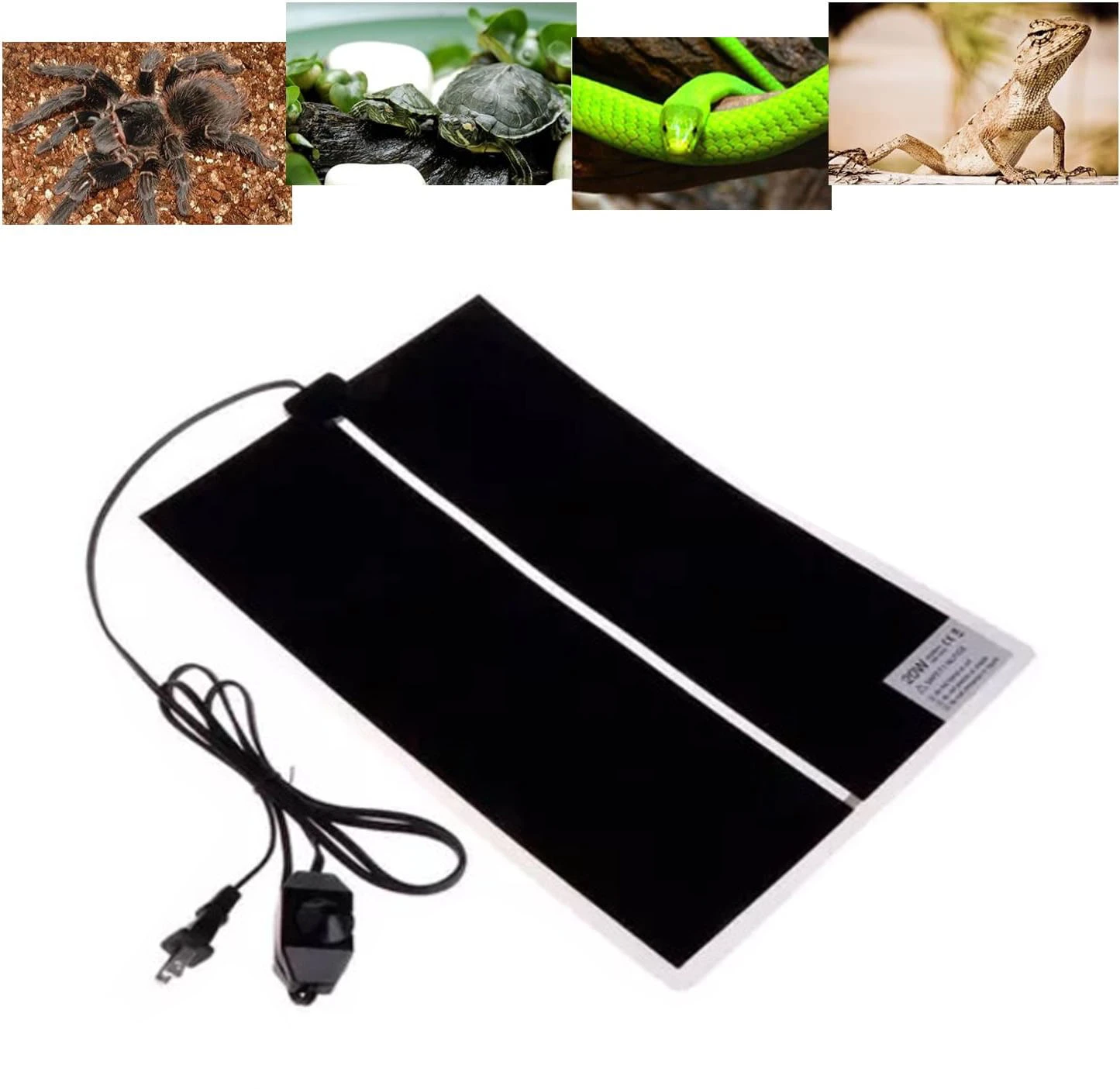 Placa Térmica 20w para Reptiles Exóticos Nr-01-20w 