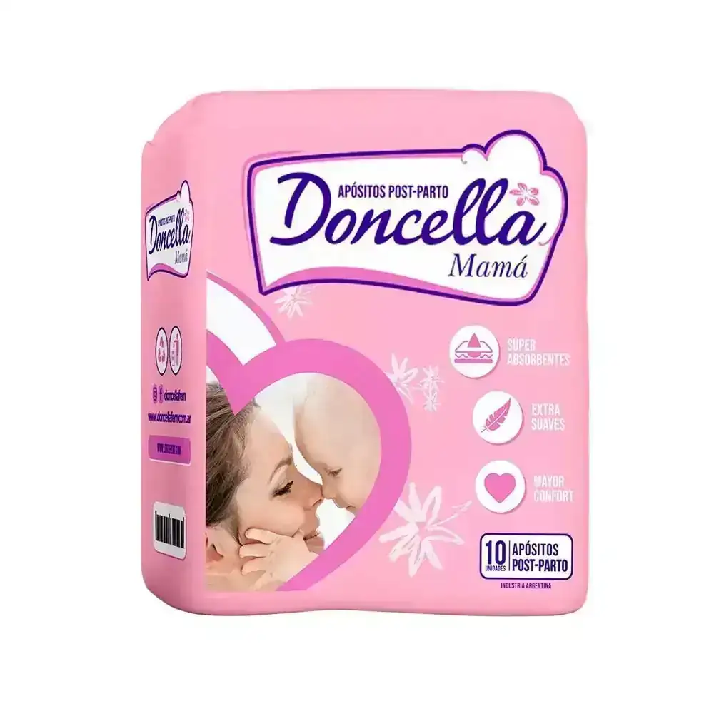 Apósitos Post-Parto Doncella x10un
