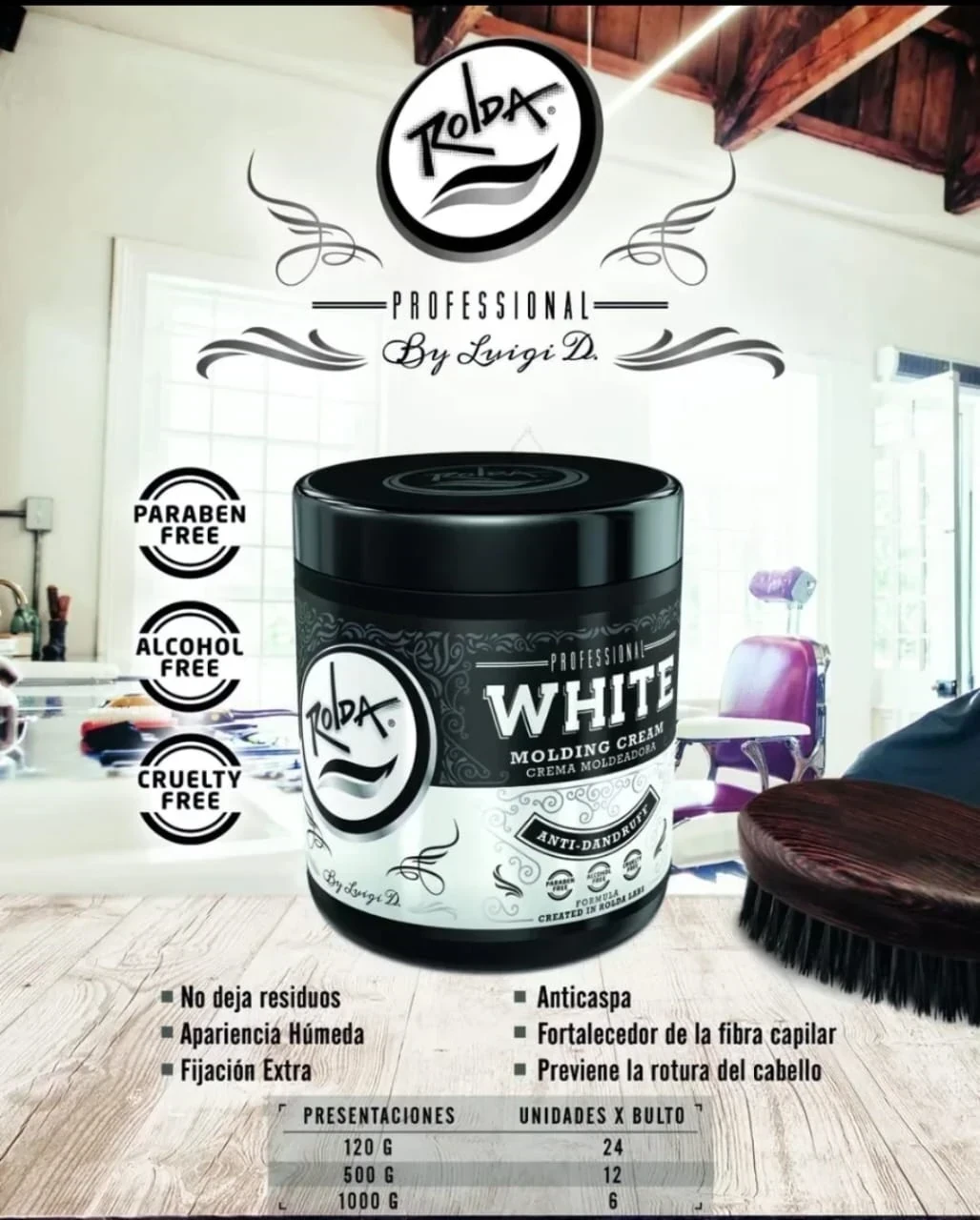 rolda crema moldeadora 500g