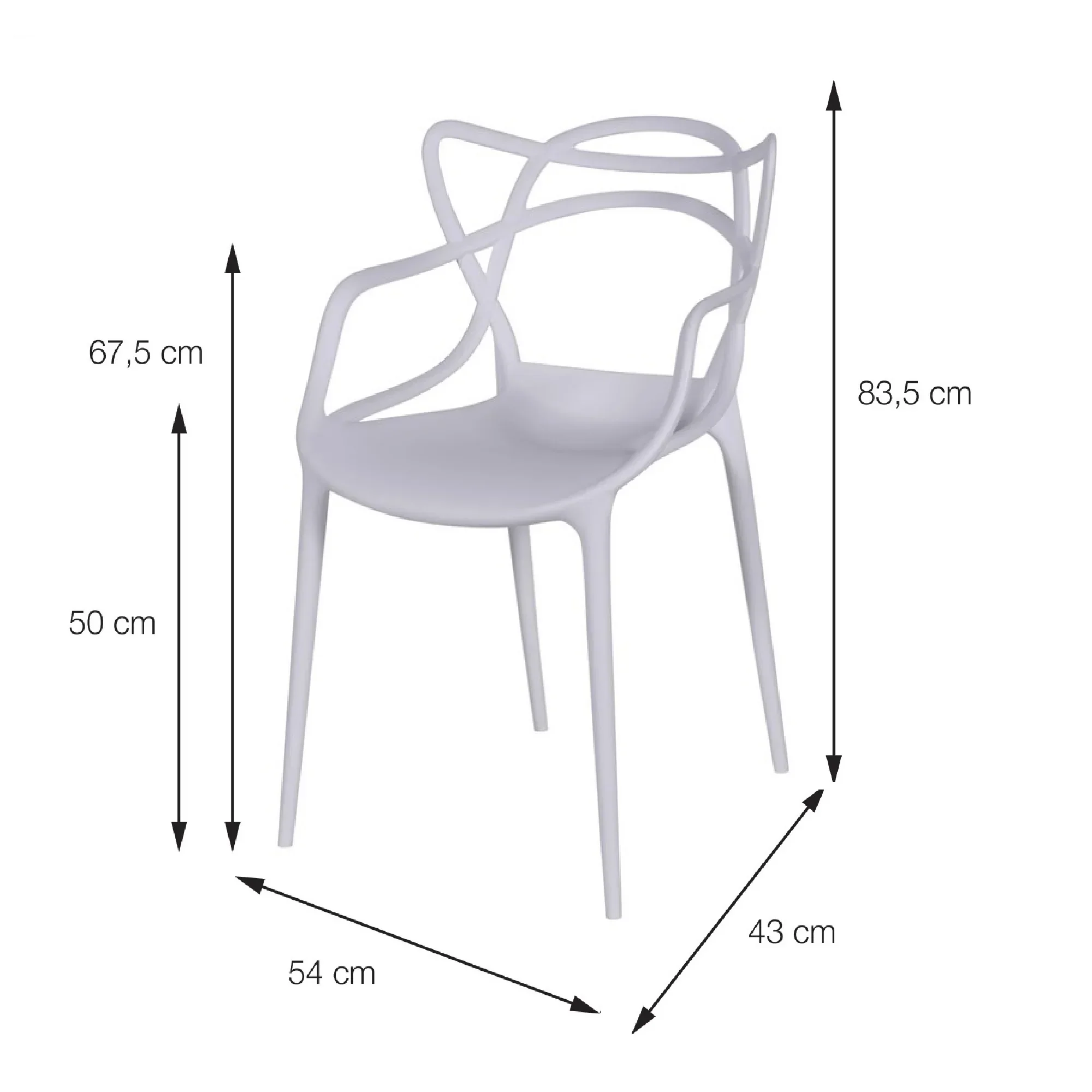 Silla Sol Comedor Interior Exterior Jardin  6