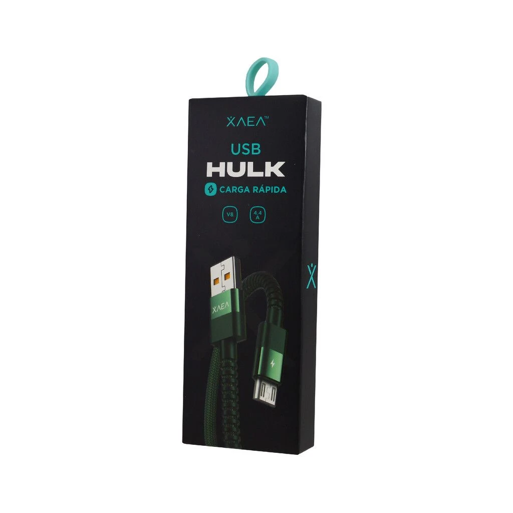CABLE USB MODX-088 HULK V8 – XAEA – VERDE Iniciar sesión para ver precios