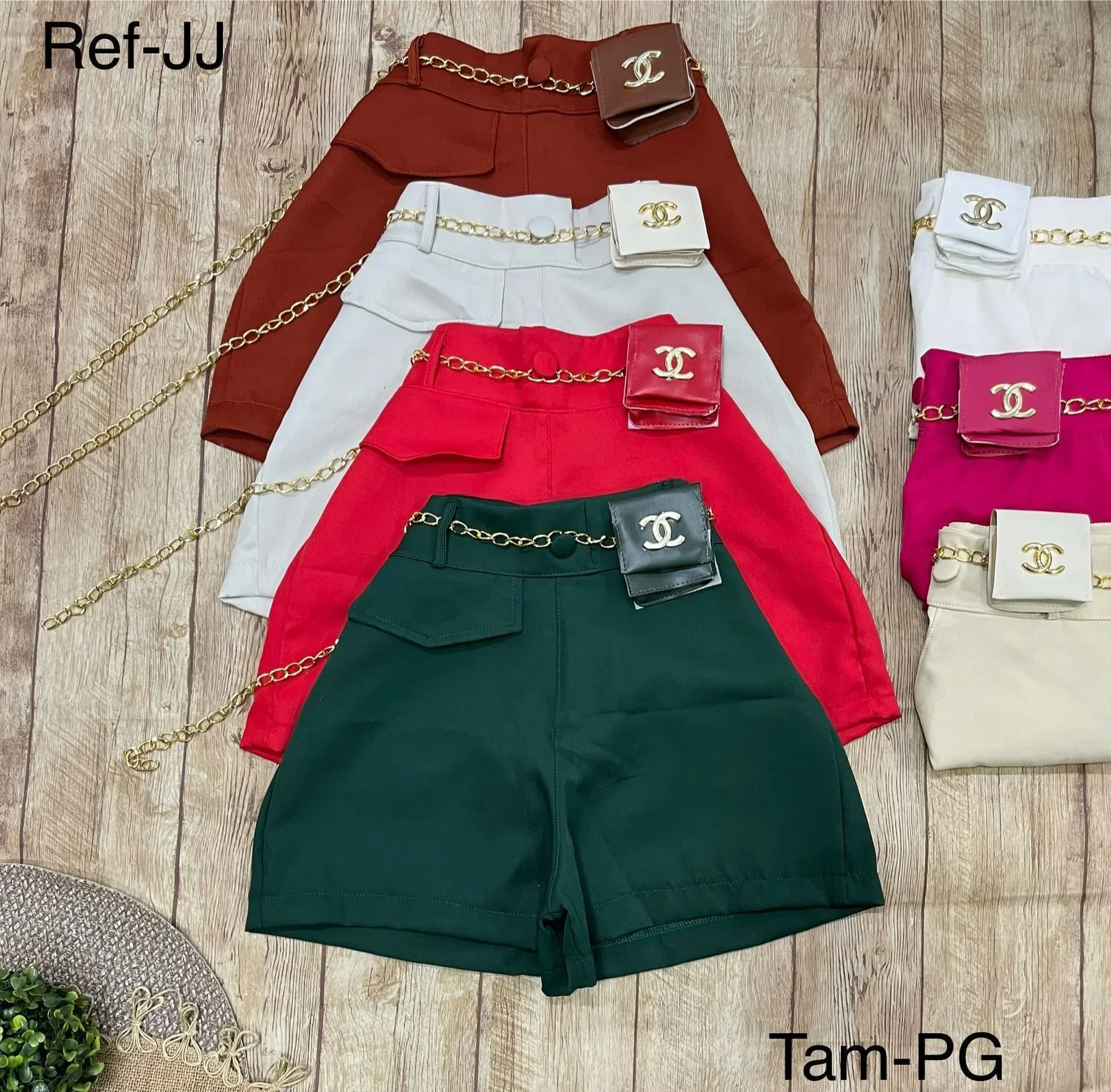 Short EM ALFAITARIA DE LUXO