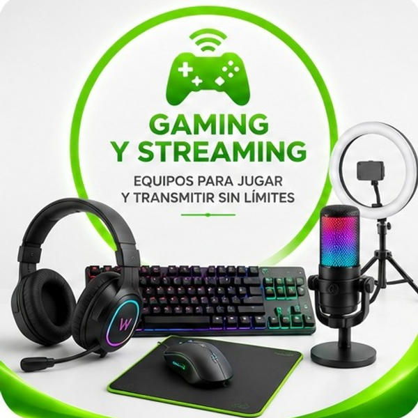Gamming, Streaming y Podcast