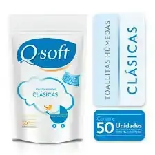 Toallitas Q-Soft Clasicas Doypack x 50