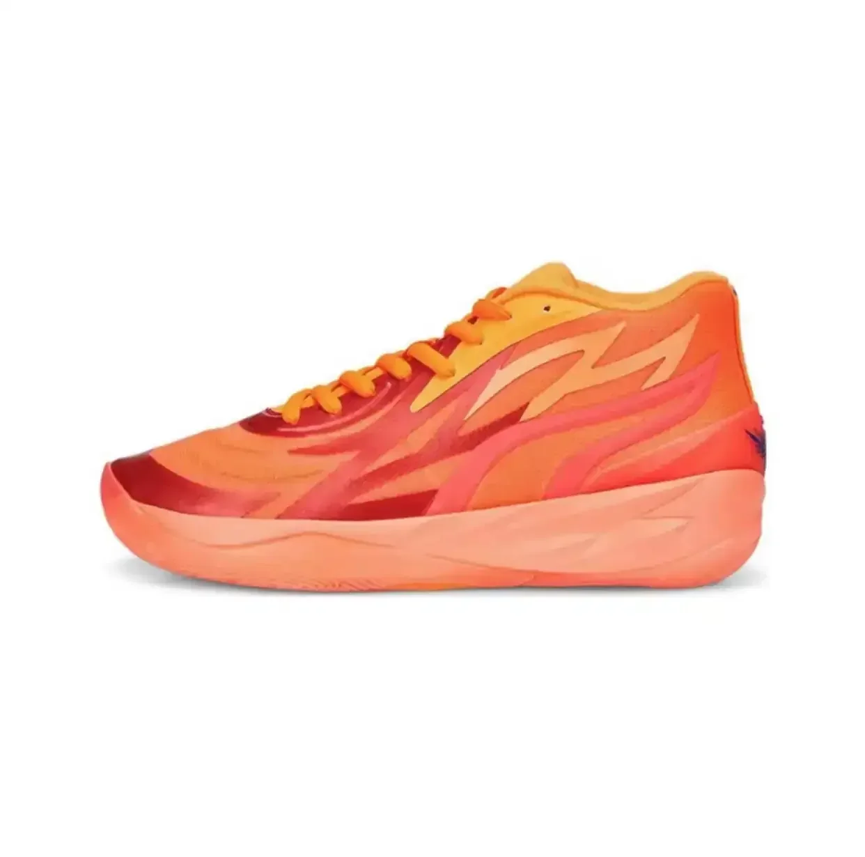 Lamelo ball MB.02 color orange and red
