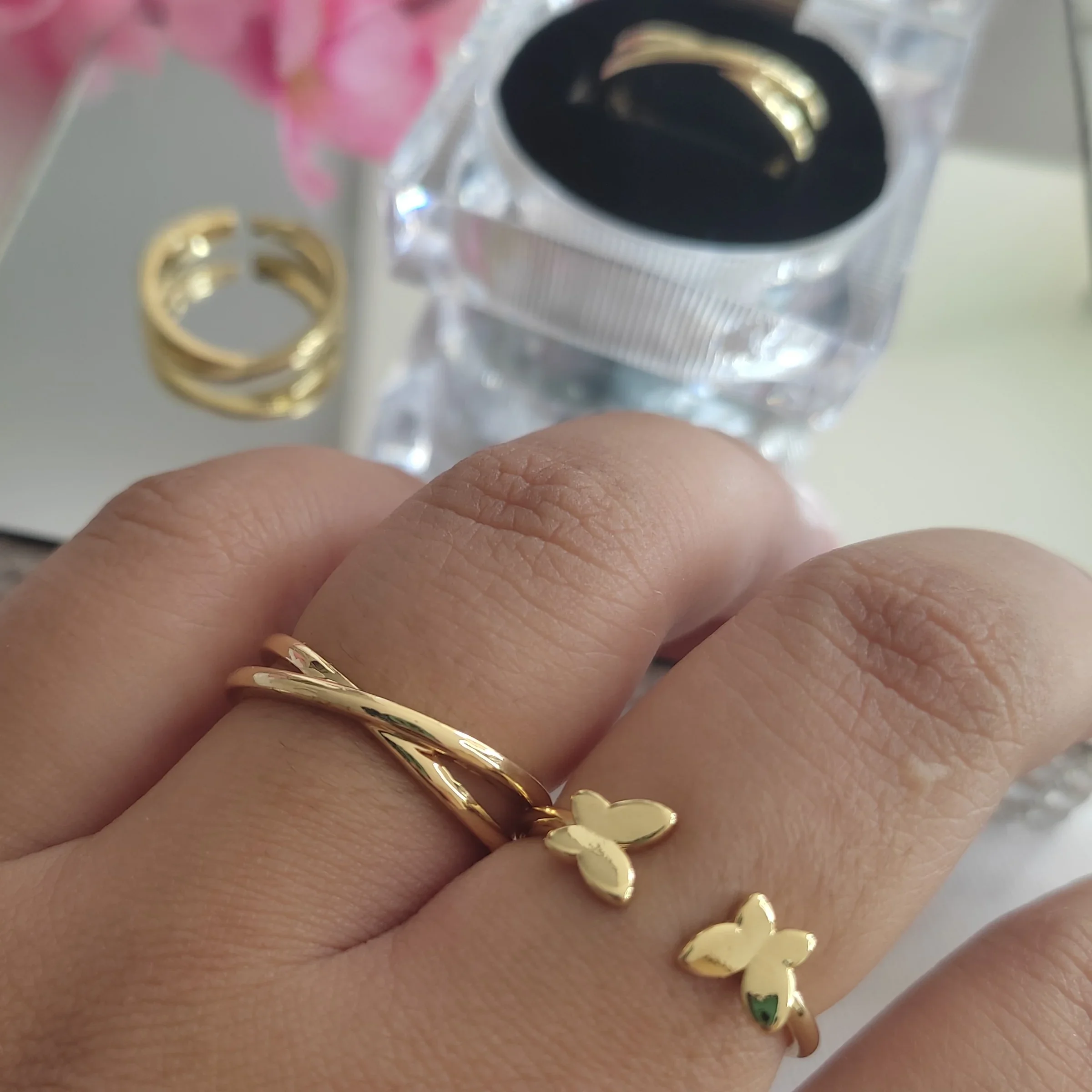 ANILLO AJUSTABLE DOBLE TREND 2
