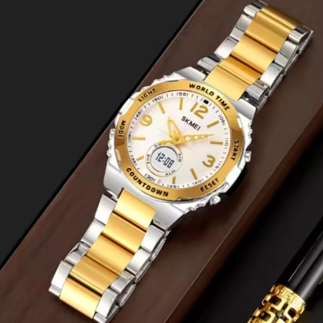 Reloj Skmei 2310 Unisex Doble Hora Digital y Análogo 5