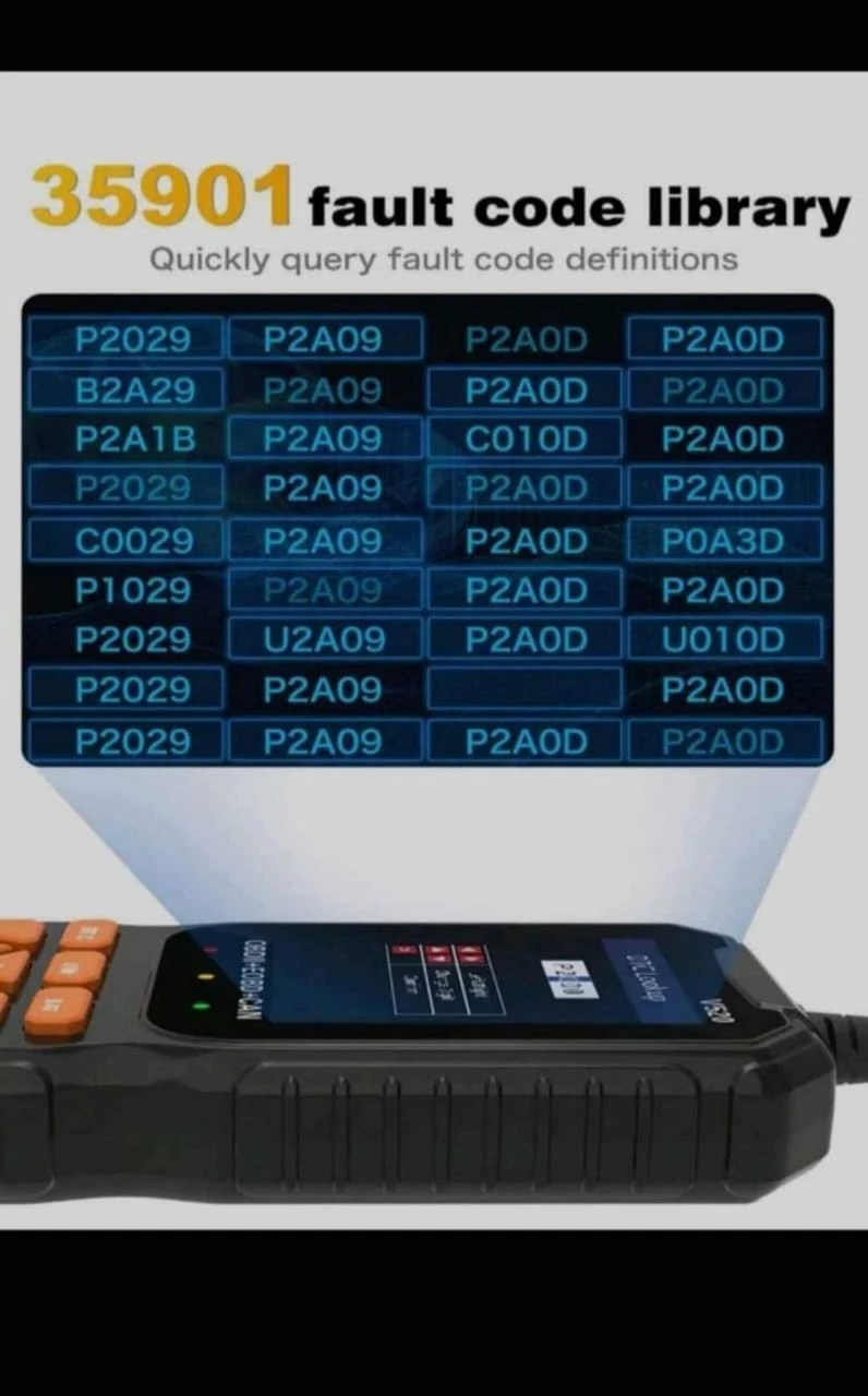 Escáner automotriz V520/ OBD II- Profesional  8