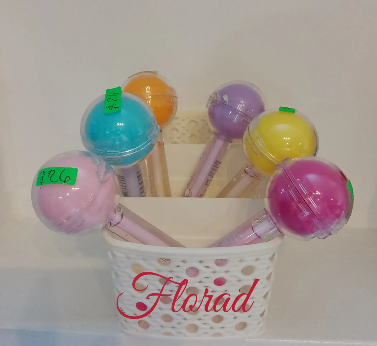 Gloss en forma de paleta 