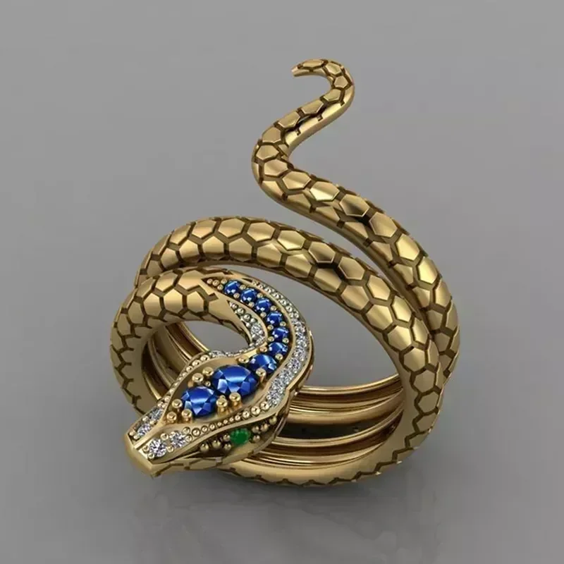 ANILLO SERPIENTE ELEGANTE 