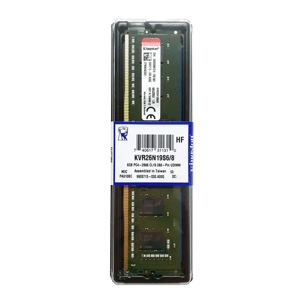 MEMORIA RAM KINGSTON 8GB DDR4
