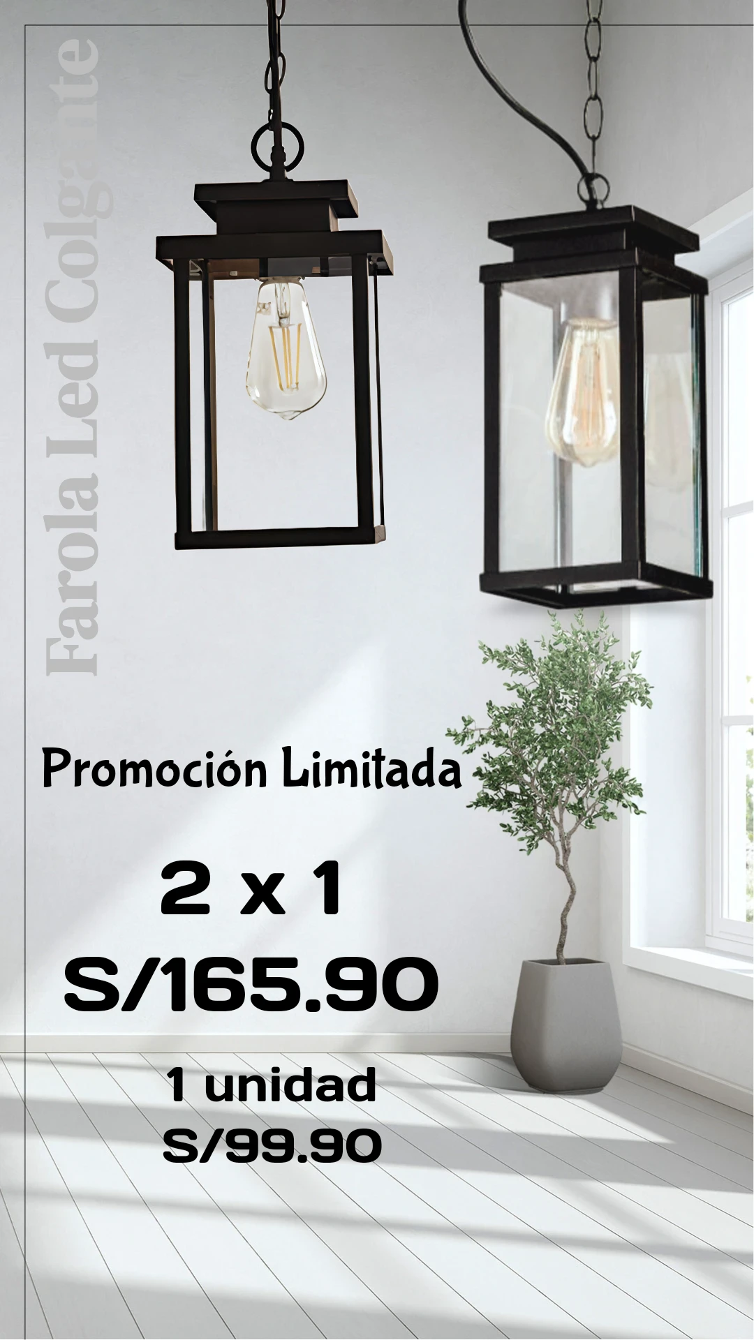 Farola Led Decorativa  8