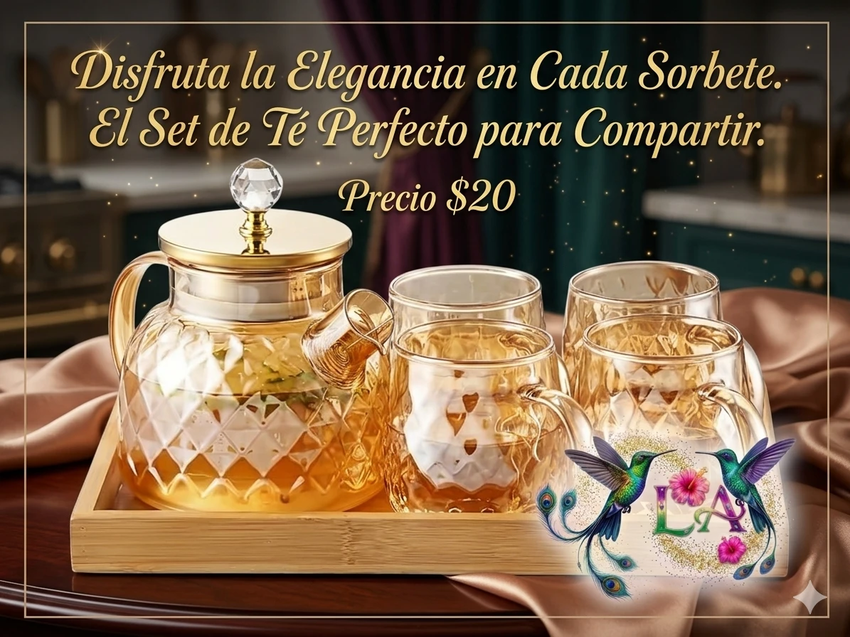 Juego de tetera mas tazas  2