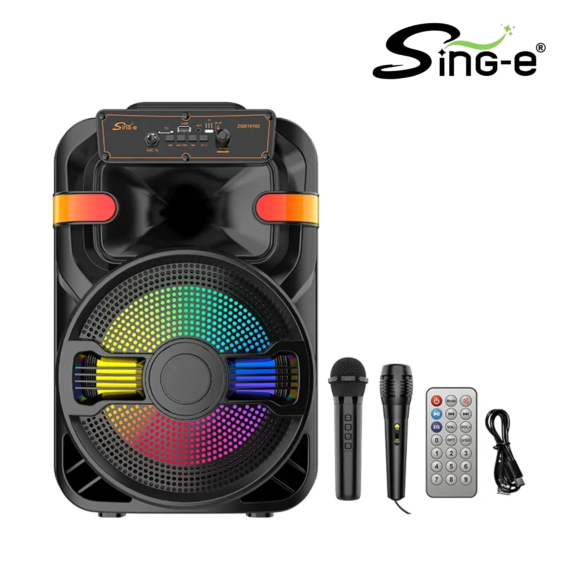 Parlante Bluetooth / 42cm / 2 Micro / Control 𝙎𝙄𝙉𝙂-𝙀