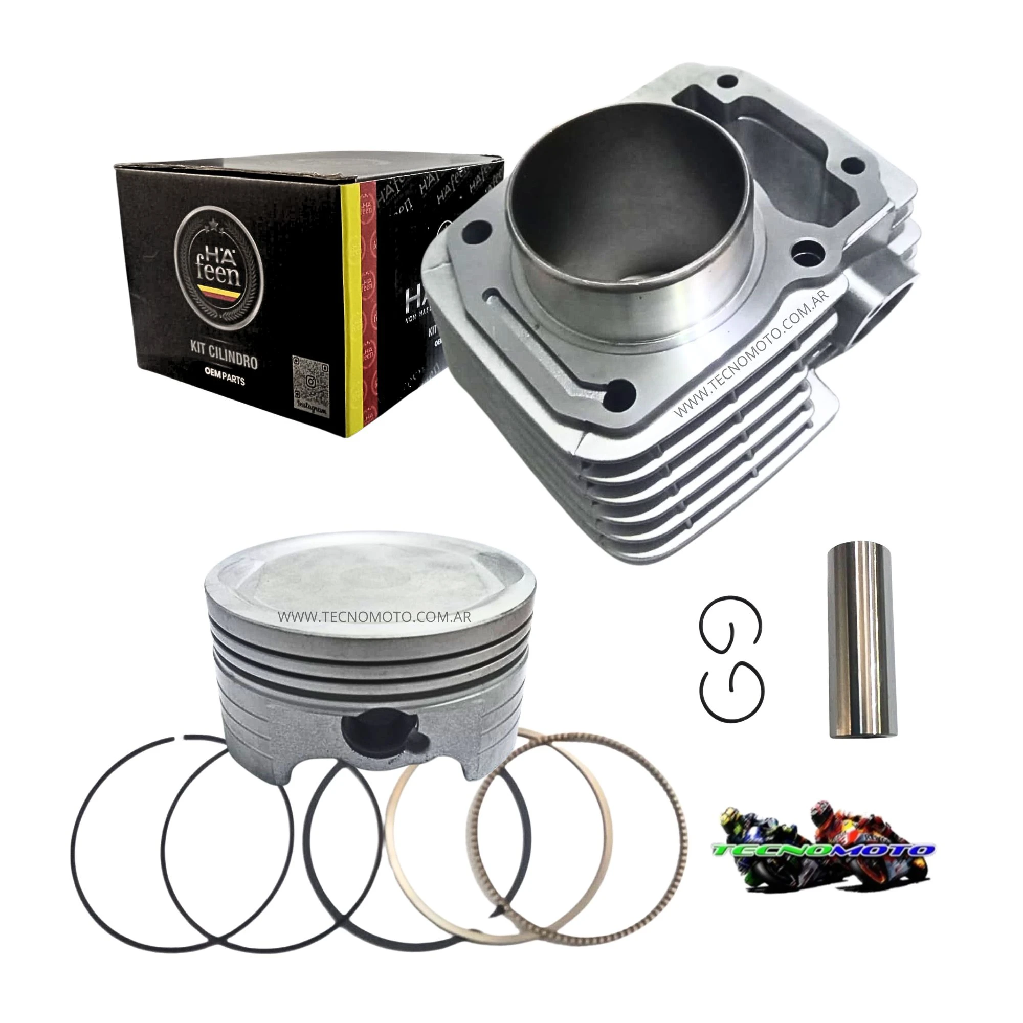 CILINDRO C/KIT HONDA 190 TITAN COMP. (64.50)-48438