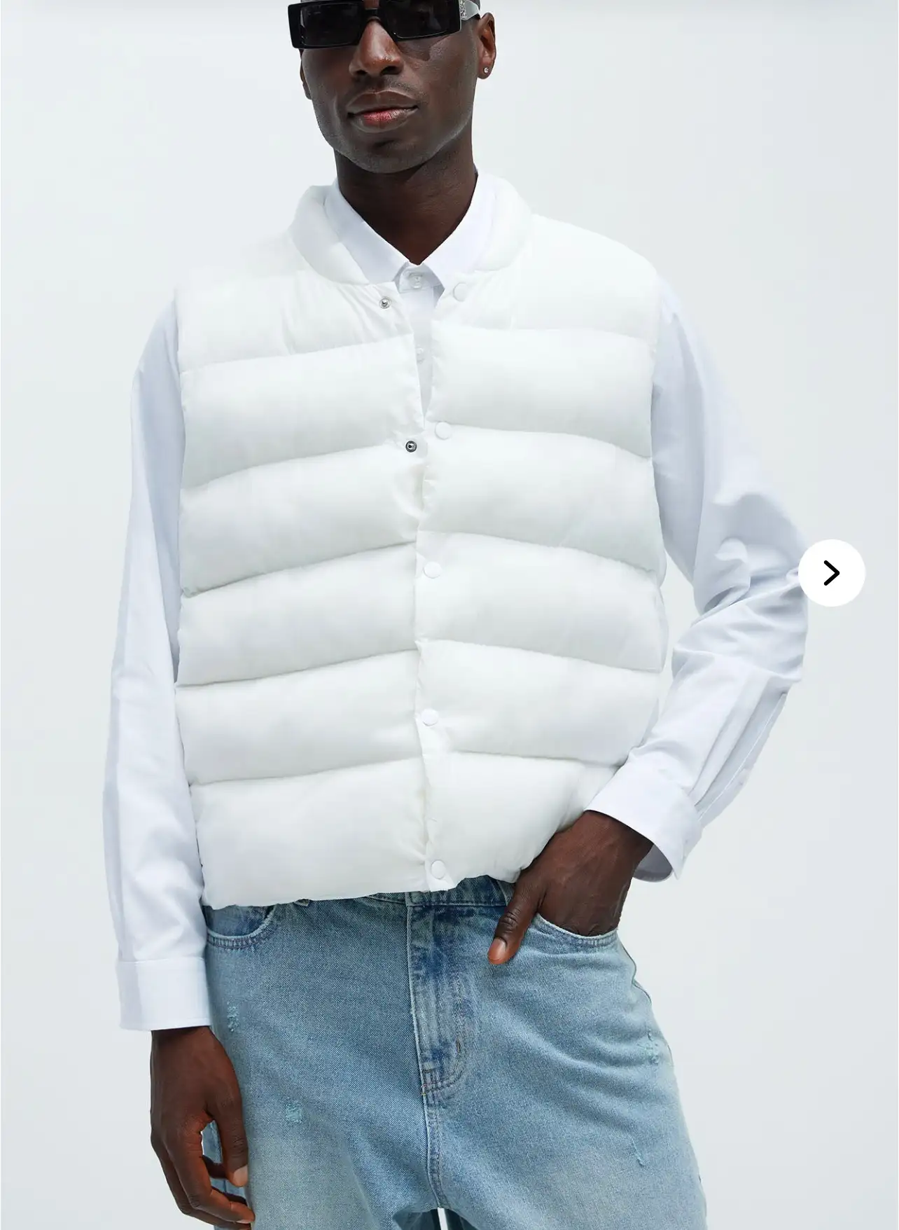 Shine Again Puffer Vest - Size M y L