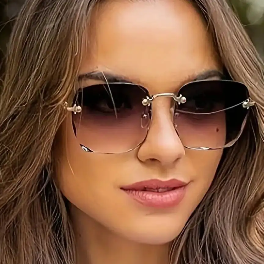 Lentes cuadrados doble grises