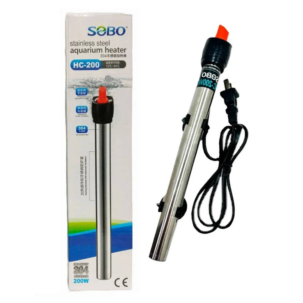 Termostato Automático de Acero Sobo HC-200W