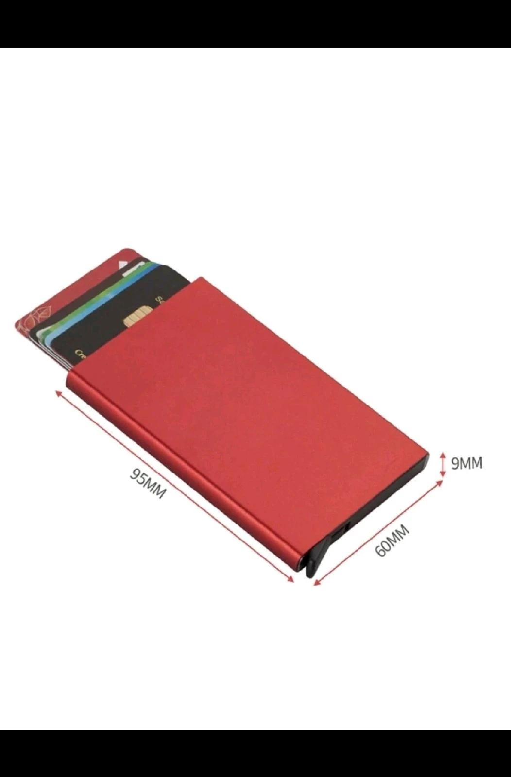 Tarjetero Billetero Automático de Aluminio con Protección Anti-Clonación RFID 2