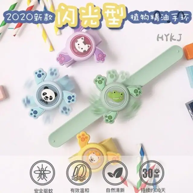 Reloj repelente de mosquito spinner