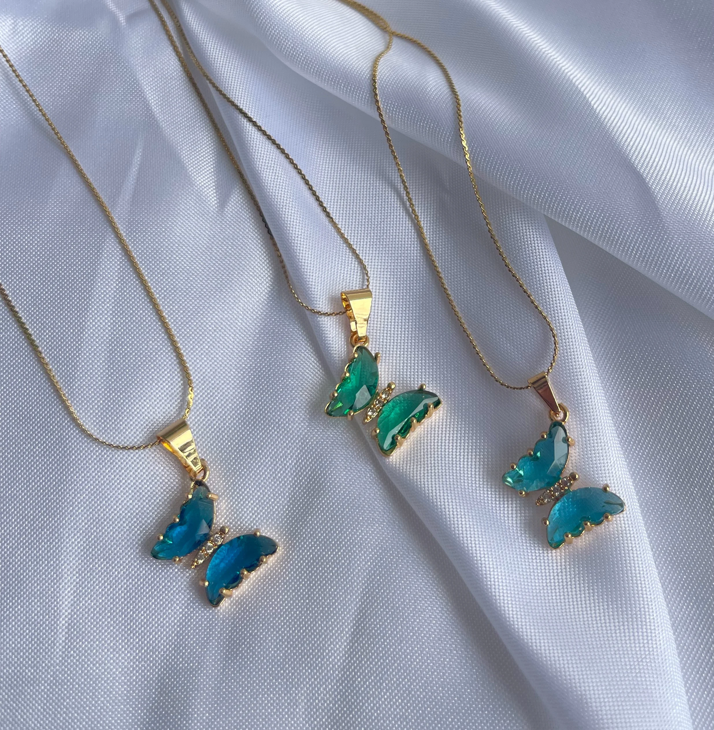 CADENA BUTTERFLY CRISTAL
