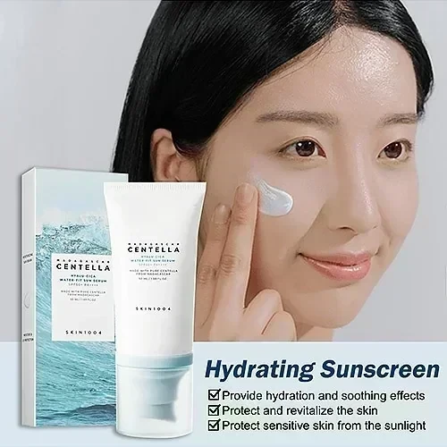 SKIN1004 Madagascar Centella Hyalu-Cica Suero solar Water-Fit 50ML 2