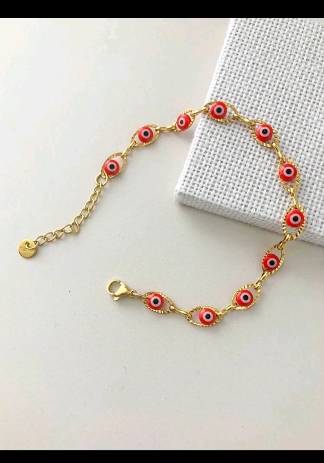 Pulsera vintage ojo de turco  3