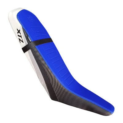 TP Xtz 125 forro jc 04 premium Azul con negro franja gris y cola blanca