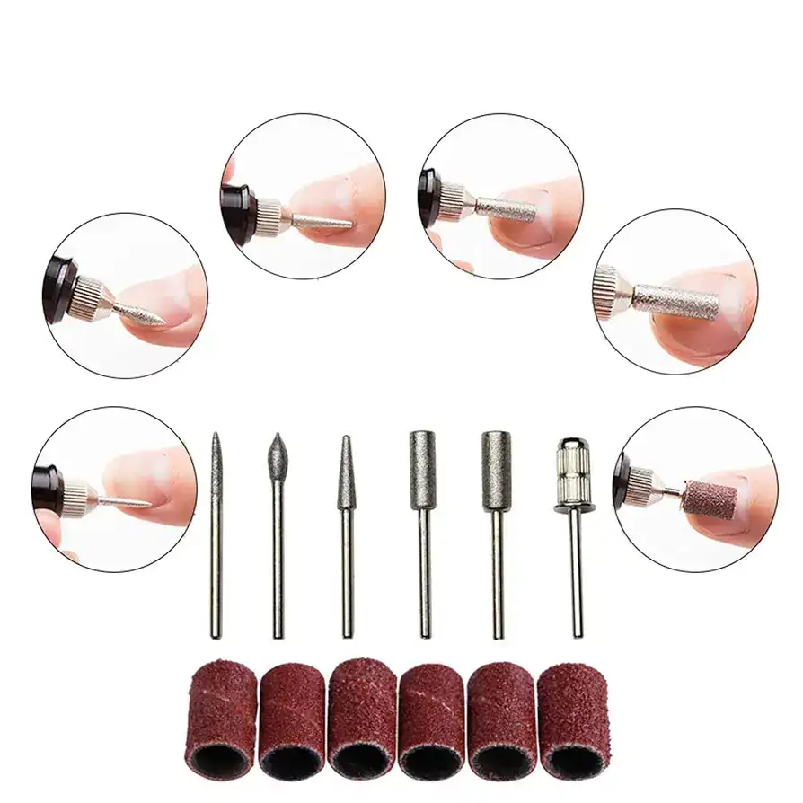 Set Brocas para Uñas 2