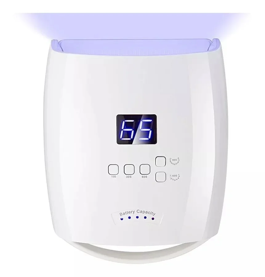 Secador Inalámbrico de Uñas Lampara UV Led 48w  5 tiempos