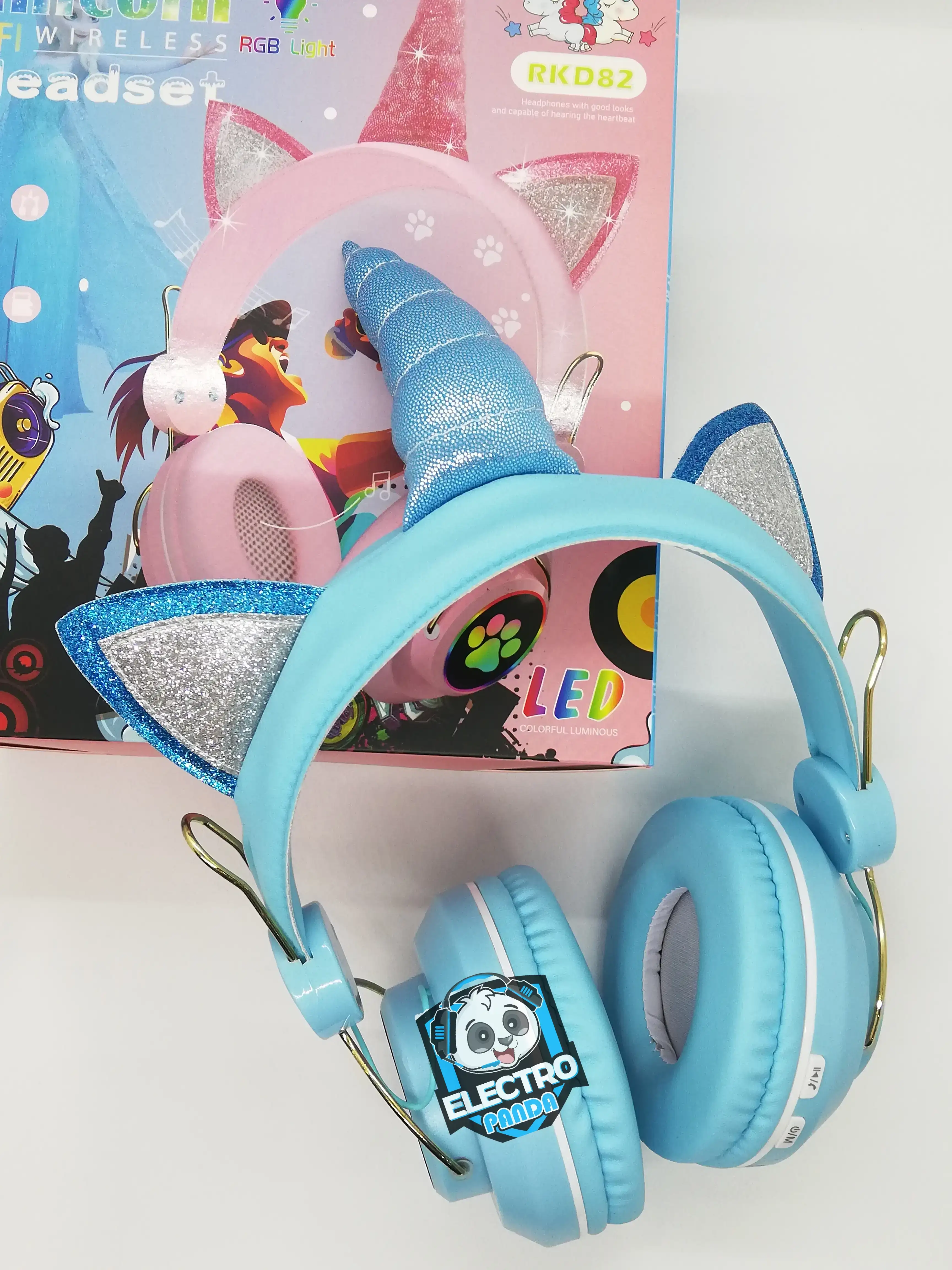 Audifonos de unicornio  3
