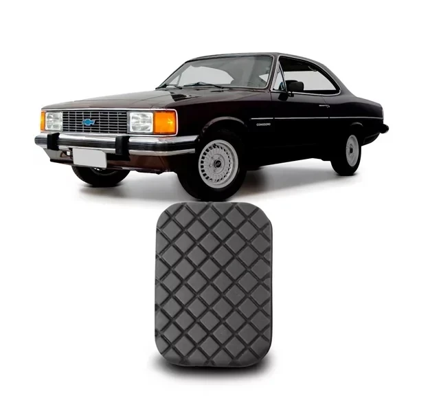 Goma tapa pedal Opala / Chevette 1970-1986