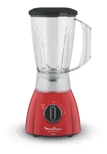 Licuadora Moulinex Optimix Plus Lm270558 2Lts Roja