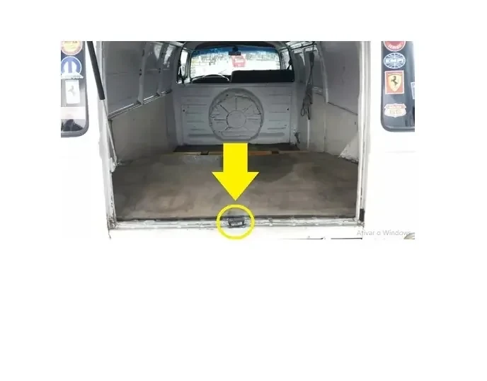 Base inferior chapa maletero Vw Kombi 1976-1996 / 166495 / 20350 3