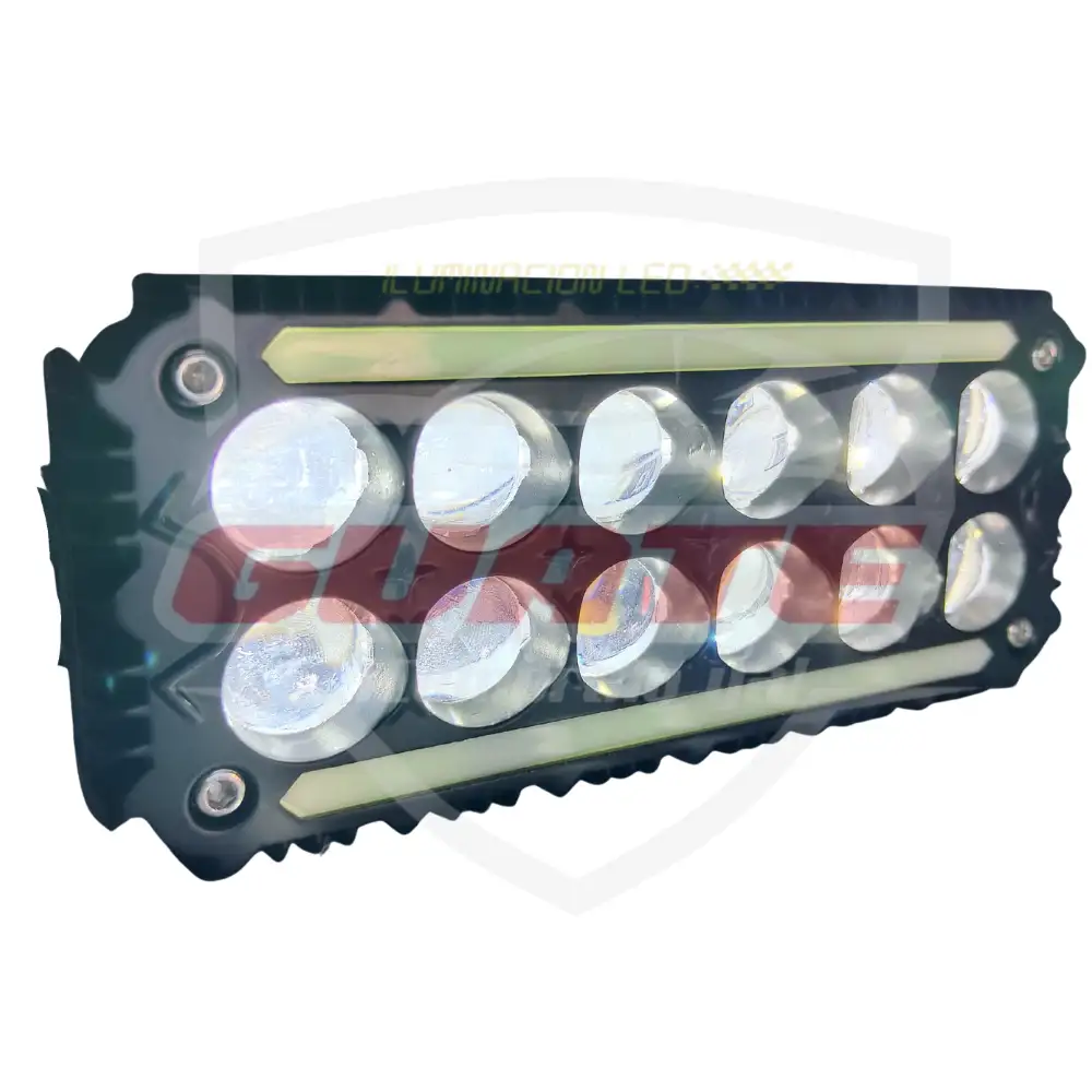 NEBLINERAS 12 LUPAS BICOLOR DRL RGB  3