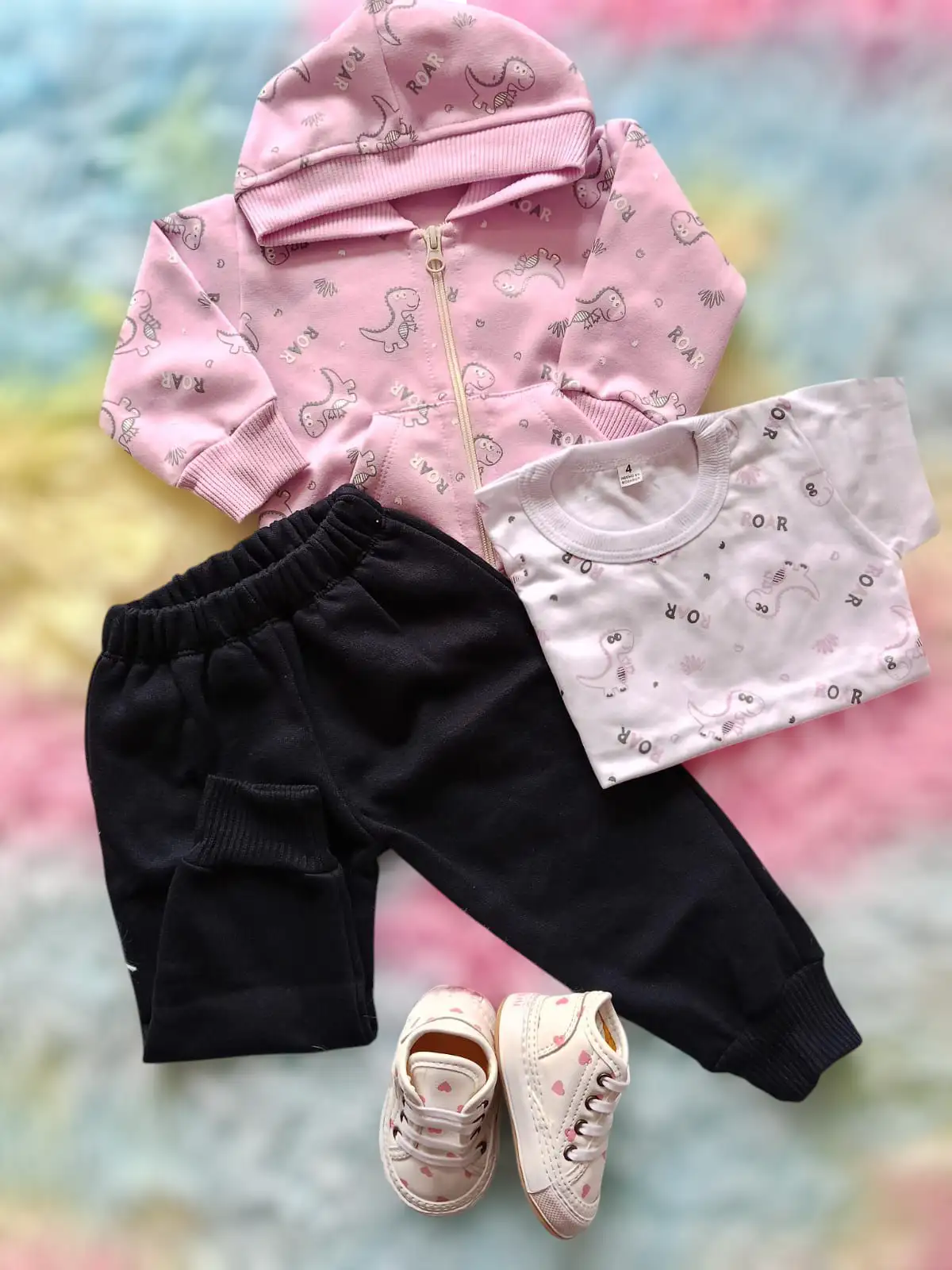Conjunto 3P Dino 