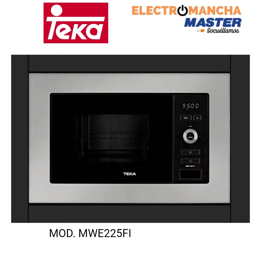 MICROONDAS INTEGRACION TEKA MWE225FI 20L GRILL INOX 3